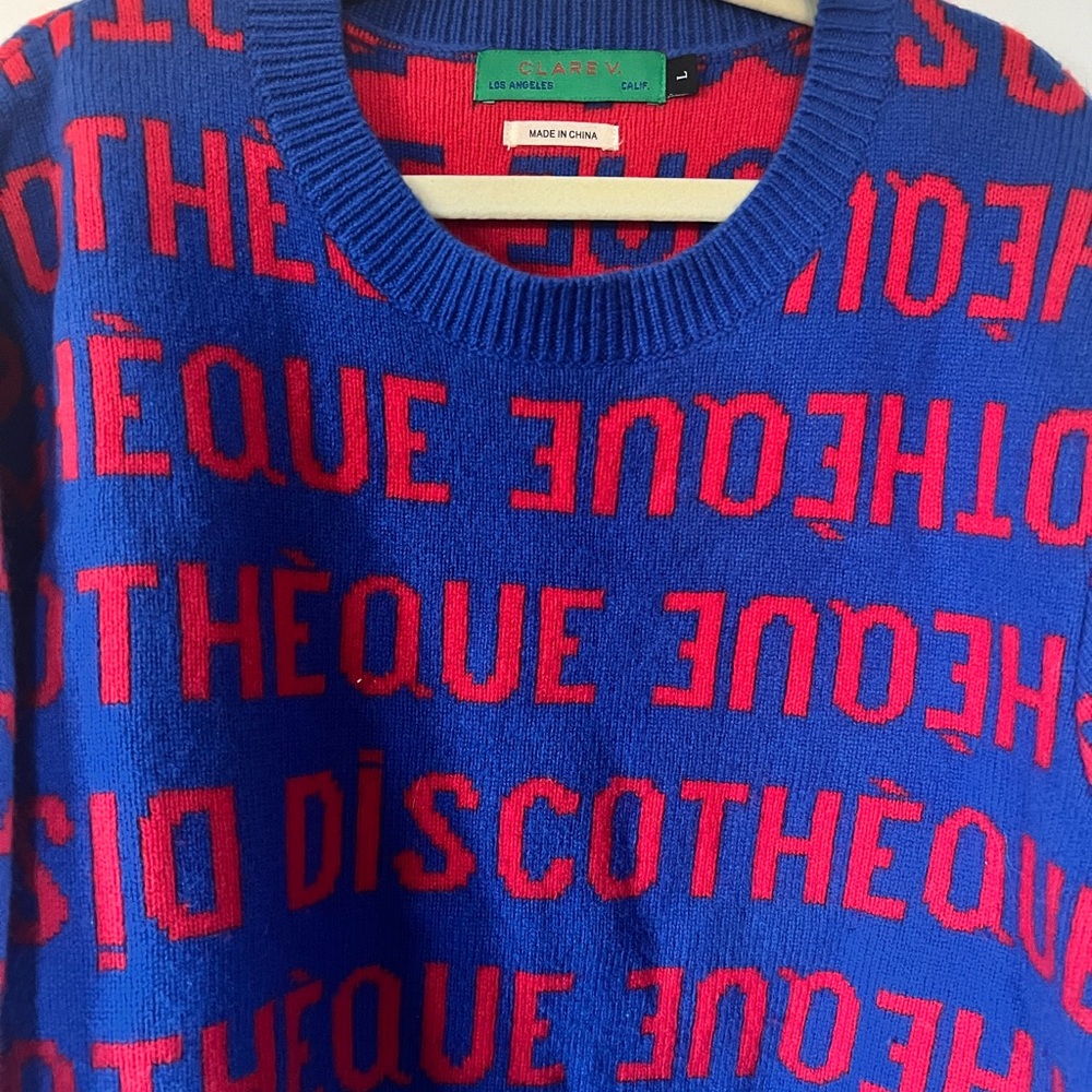 Clare V. Discotheque Wool Sweater - Picture 3 of 5